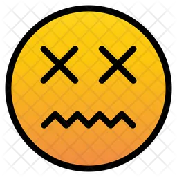 Cara confundida Emoji Icono