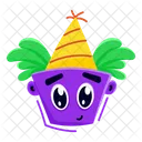 Cara de aniversário  Ícone