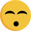 Cara De Bostezo Emoji Emocion Icono