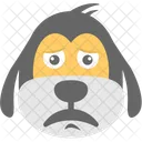 Cachorro Emoji Smiley Icon