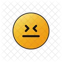 Cara de constrangimento  Ícone
