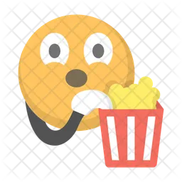 Cara de filme Emoji Ícone