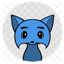 Apariencia Avatar Piel Cara De Gato Icono