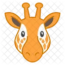 Cara de girafa  Ícone