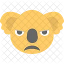 Koala Cara Emoji Icono