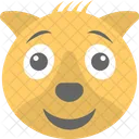 Koala Cara Emoji Icono