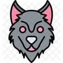 Cara De Lobo Lobo Avatar Icono