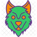 Cara De Lobo Lobo Avatar Icono