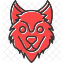 Cara De Lobo Lobo Avatar Icono