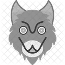 Cara De Lobo Lobo Avatar Icono