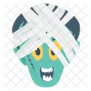 Momia Cara Escalofriante Icono