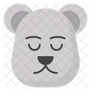 Cara De Oso Polar Cabeza De Oso Emoji Icono