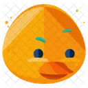 Cara De Pato Emoji Cara Icono