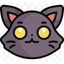 Gato Gatito Emoji Icono