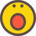 Cara de sorpresa  Icono