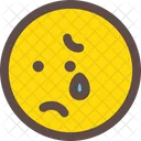 Cara de tristeza  Icono