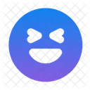 Rosto Semicerrado Emoticon Emoji Ícone