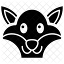 Cara De Zorro Cabeza De Zorro Emoji Icono
