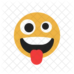 Cara maluca Emoji Icon