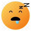 Cara Dormida Emoji Cara Icono