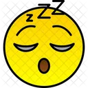 Cara Dormida Emoji Cara Icon