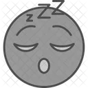 Cara dormida  Icon