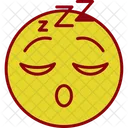 Cara Dormida Emoji Cara Icono