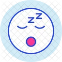 Emoji De Cara Dormida Icono