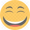 Feliz Sorprendido Emoticon Icono