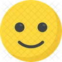 Feliz Sorprendido Emoticon Icono