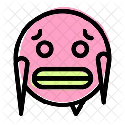Cara fria Emoji Ícone