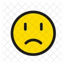 Cara fruncida  Icono