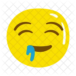 Cara hambrienta Emoji Icono