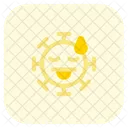 Rosto De Lingua Emoji De Coronavirus Coronavirus Icon