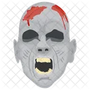 Cara Malvada Muerte Personaje De Halloween Icono