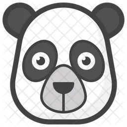 Panda lo hace Emoji Icono