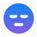 Cara Pensativa Emoticon Emoji Ícone