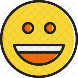 Cara sonriente Emoji Icono