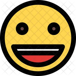 Cara sonriente Emoji Icono