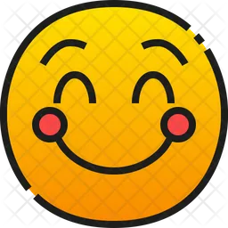 Cara sonriente Emoji Icono