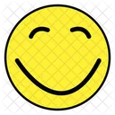 Cara Sonriente Emocion Emoticon Icono