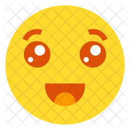 Cara sonriente Emoji Icono