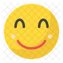 Feliz Emoticon Cara Icon