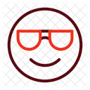 Cara Sonriente Con Gafas De Sol Emoji Emoticono Icono