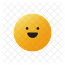 Cara Sonriente Con Ojos Pequenos Emoji Emocion Icono