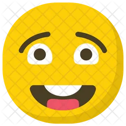 Cara de sorpresa Emoji Icono