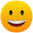 Rosto Sorridente Emoji Emocao Ícone