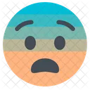 Cara Temerosa Icono