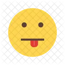 Tonto Emoji Cara Icono