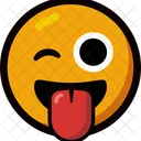 Emoji Tonto Emoticon Tonto Expresion Tonta Icono